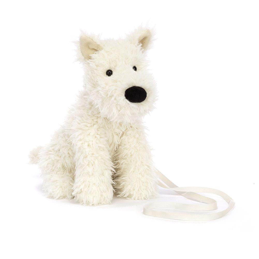 Torebka Jellycat Munro Scottie Piesek,23cm x 12cm x 10cm Białe | Polska  RDMJ-71826