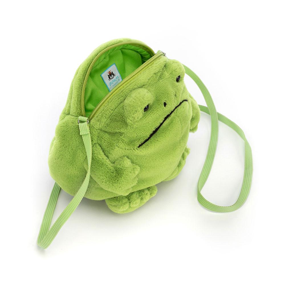 Torebka Jellycat Ricky Rain Frog,17cm x 17cm x 5cm Zielone | Polska  NLXD-69310