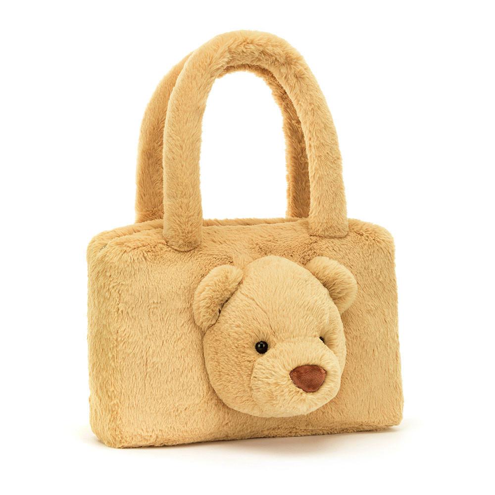 Torebka Jellycat Smudge Miś Tote,24cm x 36cm x 8cm Brązowe | Polska  AKYE-67508